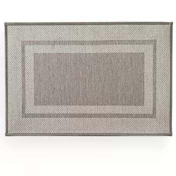 imagem de Tapete Antiderrapante Decore Multti Jacquard Gold 50x70cm - Kacyumara