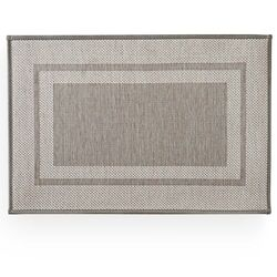 Tapete Antiderrapante Decore Multti Jacquard Gold 50x70cm Dourado