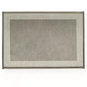 imagem de Tapete Antiderrapante Decore Multti Jacquard Square Gold 50x70cm - Kacyumara