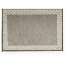 Tapete Antiderrapante Decore Multti Jacquard Square Gold 50x70cm Ouro
