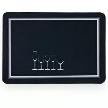 imagem de Tapete Antiderrapante Decore Slim Drinking 50x70cm - Kacyumara
