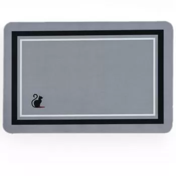 imagem de Tapete Antiderrapante Decore Slim Gatito 50x70cm - Kacyumara