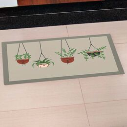 imagem de Tapete Antiderrapante Decore Vases 45x65cm - Kacyumara