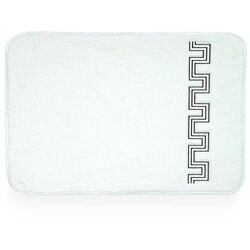 Tapete Antiderrapante Greco 50x70cm Branco
