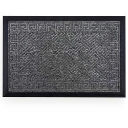 Tapete Antiderrapante Porta Lima Des.001 45x75cm Cinza