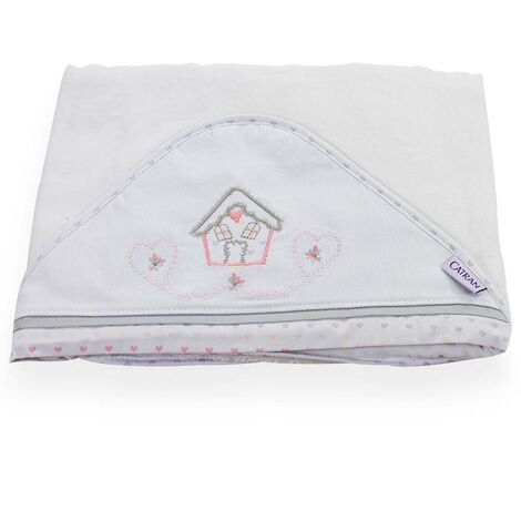imagem do produto Toalha com Capuz Bebê Casinha - Catran