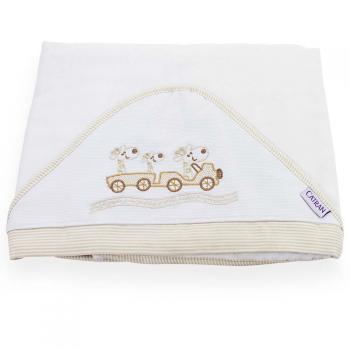 imagem de Toalha com Capuz Beb Girafa - Catran