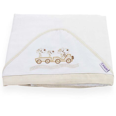 imagem do produto Toalha com Capuz Bebê Girafa - Catran