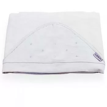 imagem de Toalha com Capuz Bebê Poá - Catran