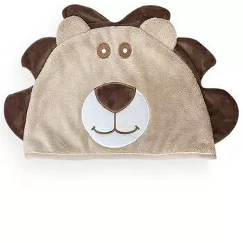imagem de Toalha com Capuz Infantil Power Sec Animada Leão - Catran