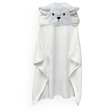 imagem do produto Toalha com Capuz Infantil Power Sec Animada Ovelha - Catran