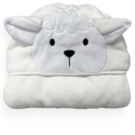 imagem do produto Toalha com Capuz Infantil Power Sec Animada Ovelha - Catran