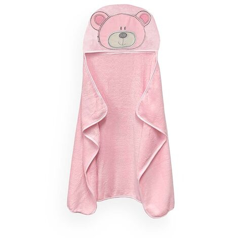imagem do produto Toalha com Capuz Infantil Power Sec Animada Urso - Catran