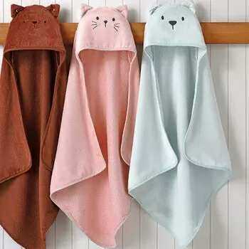 imagem de Toalha com Capuz Infantil Teddy - Dohler