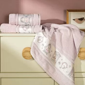 imagem de Toalha de Banho Avulsa Infantil Flory - Karsten