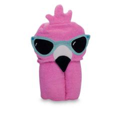 Toalha de Banho Infantil Funny Flamingo Pink