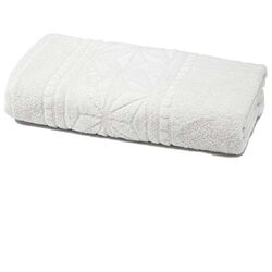Toalha de Banho Padrão Avulsa Confort FJ-7150 Branca