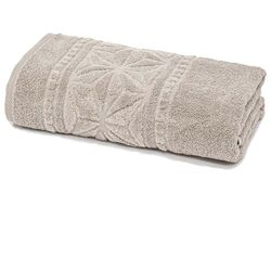 Toalha de Banho Padrão Avulsa Confort FJ-7150 Cinza/9141