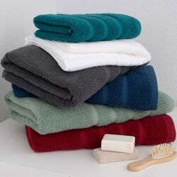 Toalha de Banho Padrão Avulsa Essencial Dual Air Catran Branca