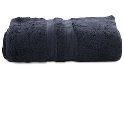 Toalha de Banho Padrão Avulsa Fio Penteado Algodão Egípcio Chumbo/883