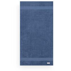 Toalha de Banho Padrão Avulsa Fio Penteado Canelado Azul Classic/136