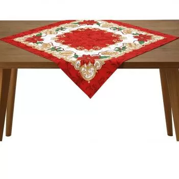 imagem de Toalha de Copa Quadrada 78x78cm Athenas Natal 110 - Dohler