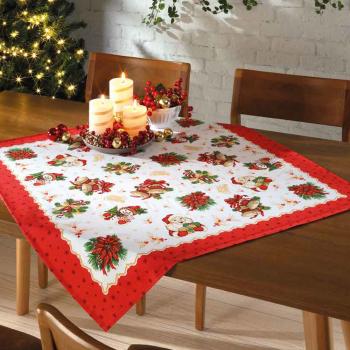 imagem de Toalha de Copa Quadrada 78x78cm Athenas Natal 111 - Dohler