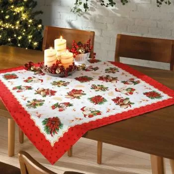 imagem de Toalha de Copa Quadrada 78x78cm Athenas Natal 111 - Dohler