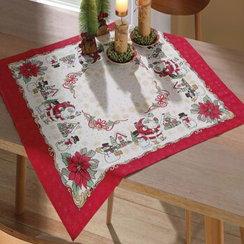 imagem de Toalha de Copa Quadrada 78x78cm Athenas Natal 119 - Dohler