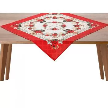 imagem de Toalha de Copa Quadrada 78x78cm Clean Renova Natal 116 D - Dohler