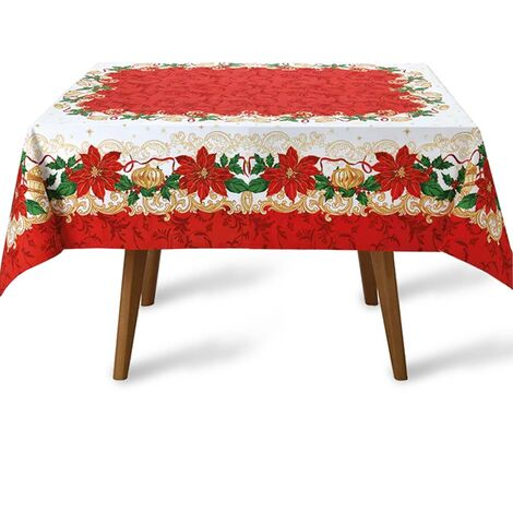 imagem do produto Toalha de Mesa Quadrada 140x140cm Athenas Natal 110 - Dohler