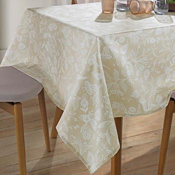 imagem de Toalha de Mesa Quadrada 140x140cm Clean Athenas Gra�a - Dohler