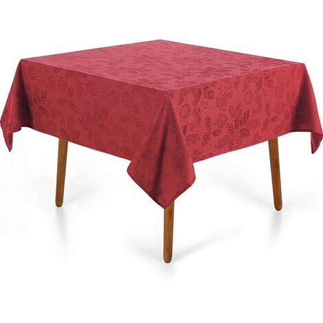 imagem do produto Toalha de Mesa Quadrada 140x140cm Natal Azevinho - Karsten