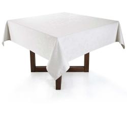 Toalha de Mesa Quadrada 180x180cm Celebration Veríssimo Branca
