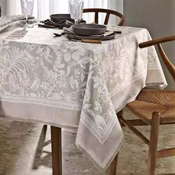 Toalha de Mesa Quadrada 180x180cm Clean Renova Alana D Estampado Digital