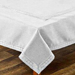 Toalha de Mesa Quadrada 220x220cm 1635 Branca