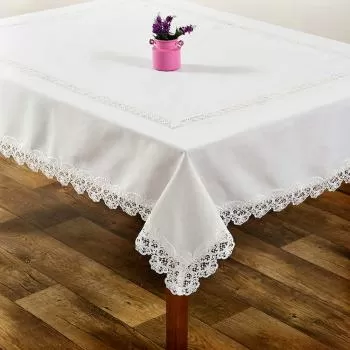 imagem de Toalha de Mesa Quadrada 225x225cm 1632 - Rafimex
