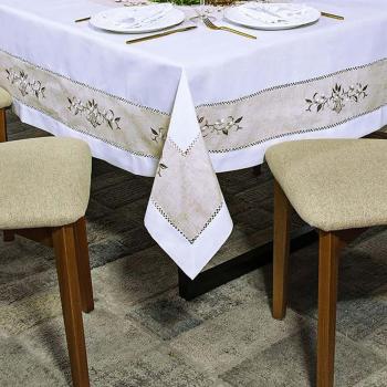 imagem de Toalha de Mesa Quadrada �gata 220x220cm - Catran