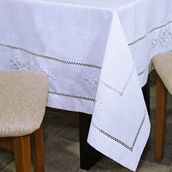 imagem de Toalha de Mesa Quadrada Cristal 220x220cm - Catran