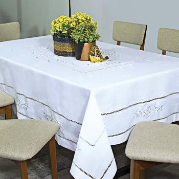imagem de Toalha de Mesa Quadrada Cristal 220x220cm - Catran