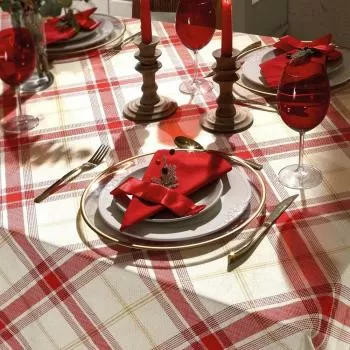 imagem de Toalha de Mesa Redonda 160cm Celebra Natal 99 - Dohler