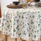 imagem do produto Toalha de Mesa Redonda 160cm Clean Athenas Bot�nica 01 - Dohler