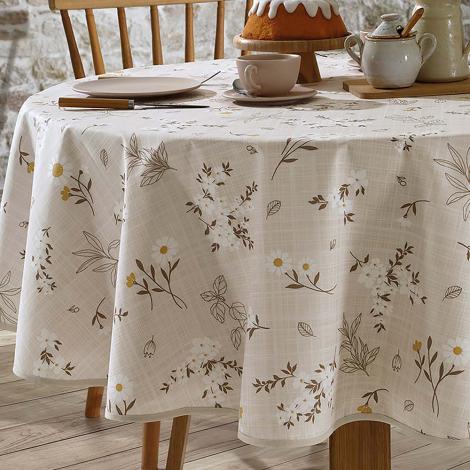 imagem do produto Toalha de Mesa Redonda 160cm Clean Athenas Esmeralda 01 - Dohler