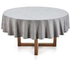 Toalha de Mesa Redonda 178cm Celebration Veríssimo Granizo