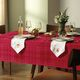 imagem do produto Toalha de Mesa Redonda 178cm Natal Tartan - Karsten