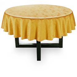 Toalha de Mesa Redonda 178cm Sempre Limpa Tropical Calêndula
