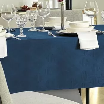 imagem de Toalha de Mesa Redonda 178cm Sempre Limpa Zattar - Karsten