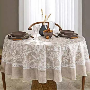 imagem de Toalha de Mesa Redonda 180cm Clean Renova Alana D - Dohler
