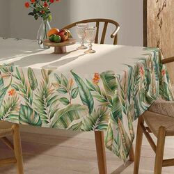 Toalha de Mesa Redonda 180cm Clean Renova Hércules D Estampado Digital