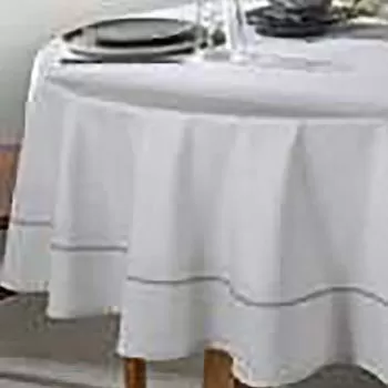 imagem de Toalha de Mesa Redonda 180cm Clean Renova Iara D - Dohler